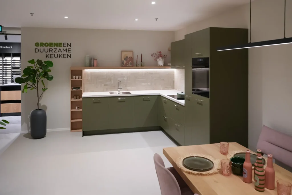 Groene keukens van Avanti Keukens