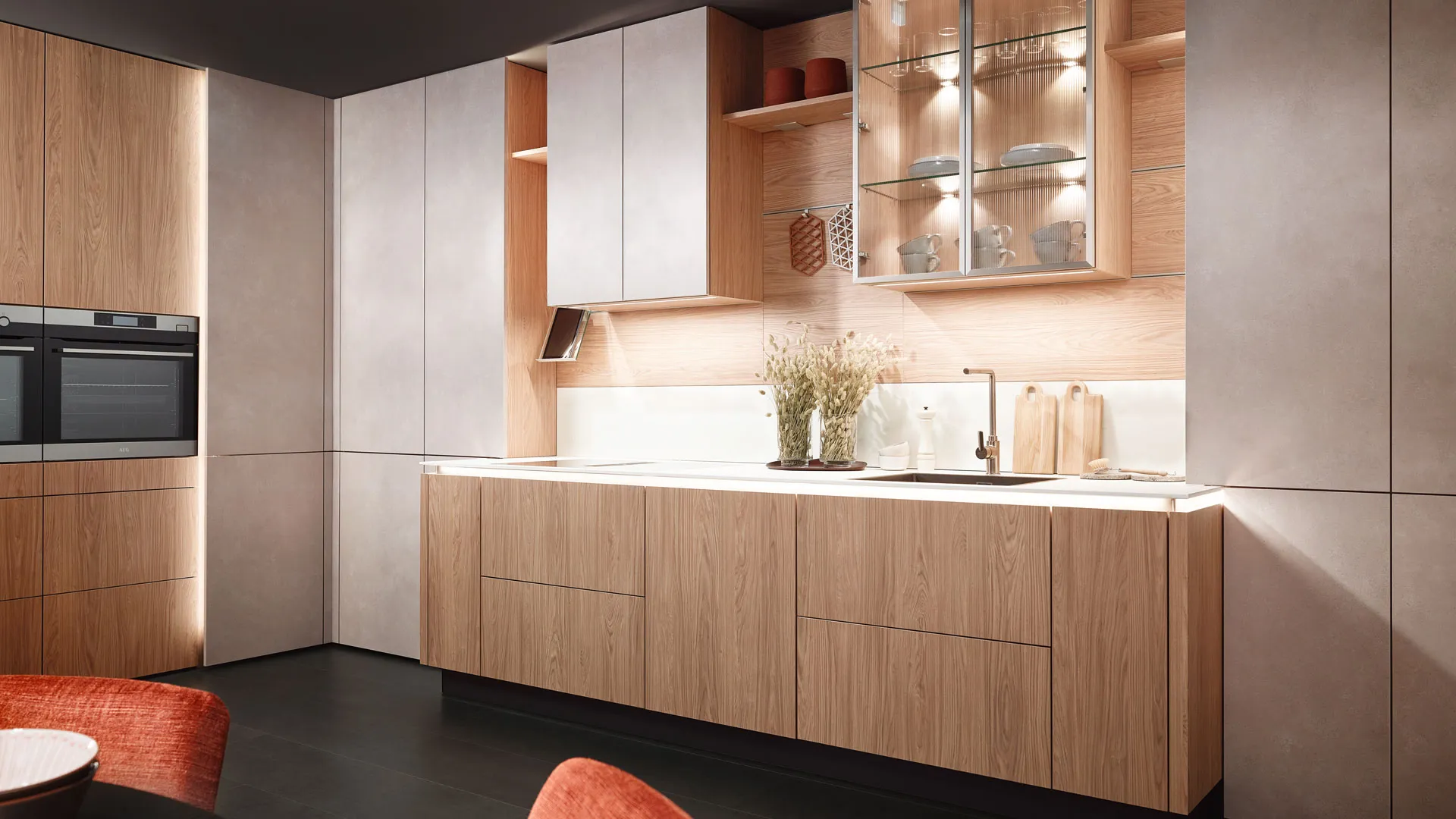 Scandinavische duurzame keuken