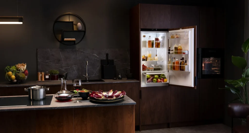 Duurzame inbouwkoelkast AEG